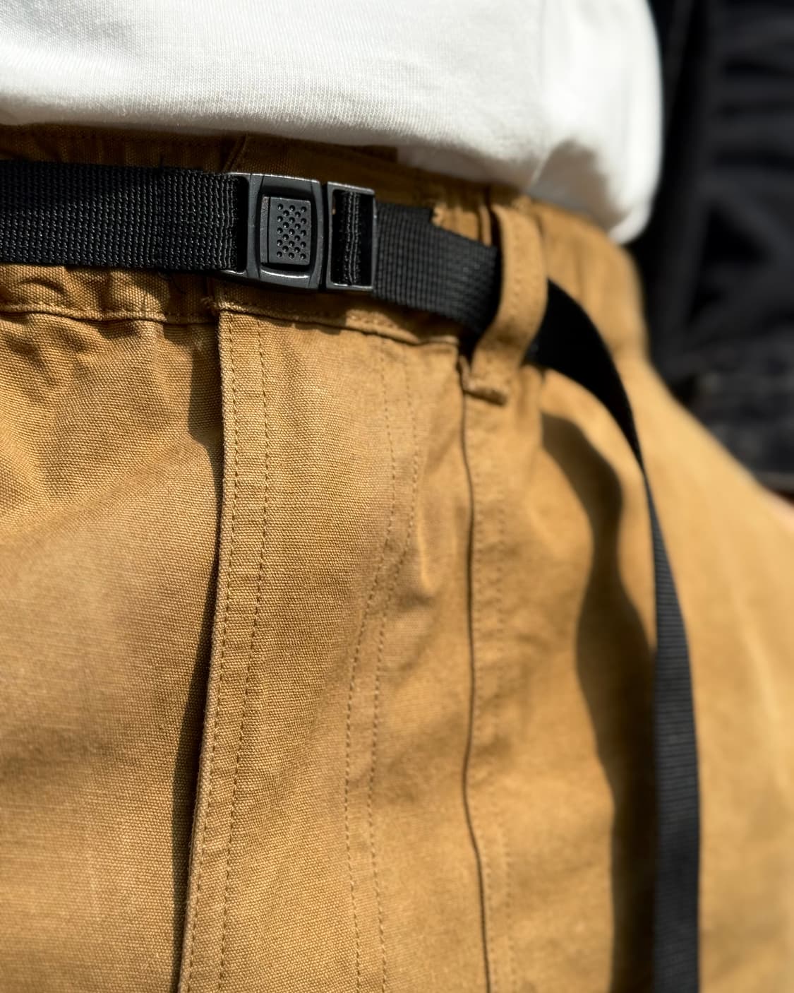 논스탁 10oz 코튼 캔버스 클라이밍 팬츠 - 카키 M 상품이미지10