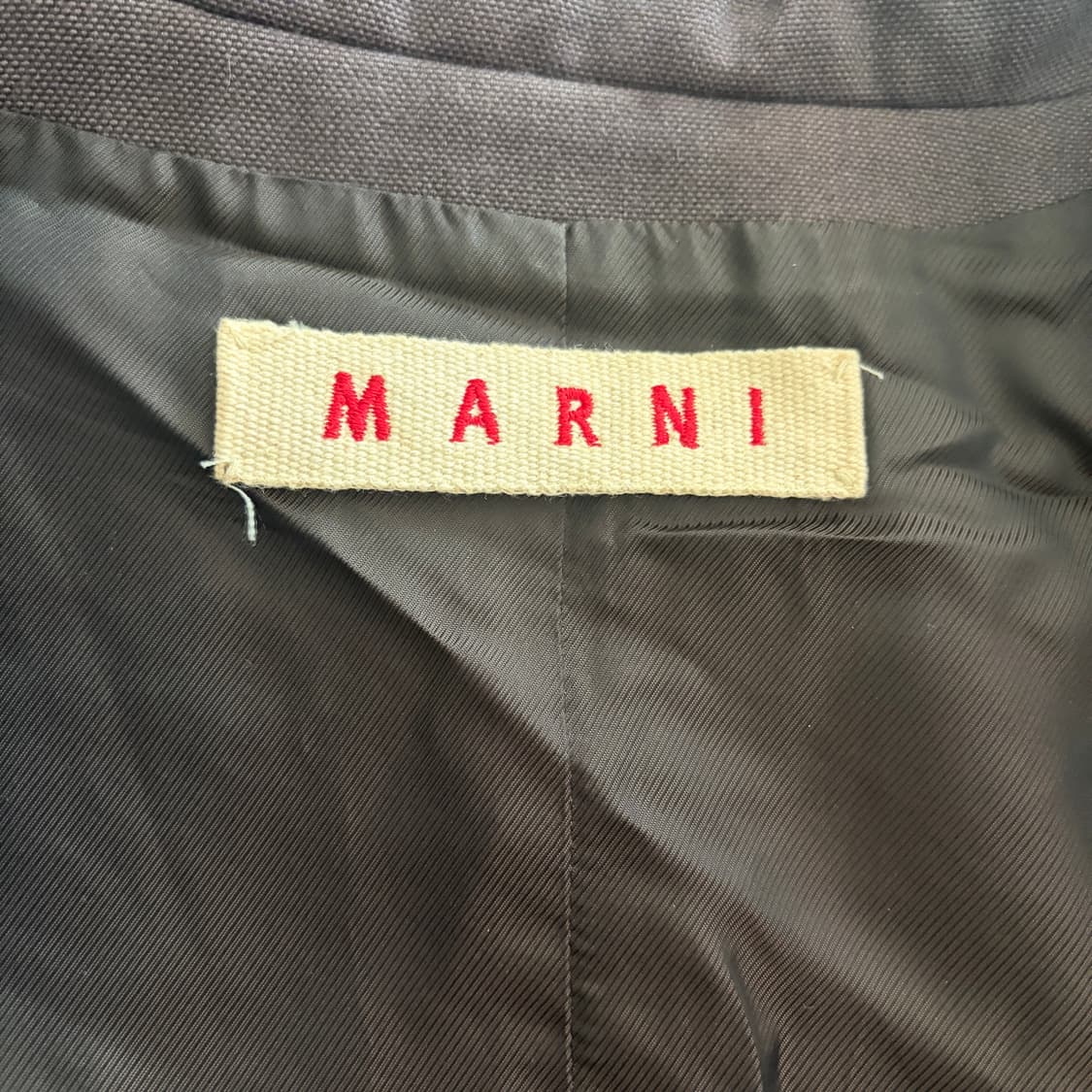 00's marni 코튼 크롭 후크 자켓 상품이미지4