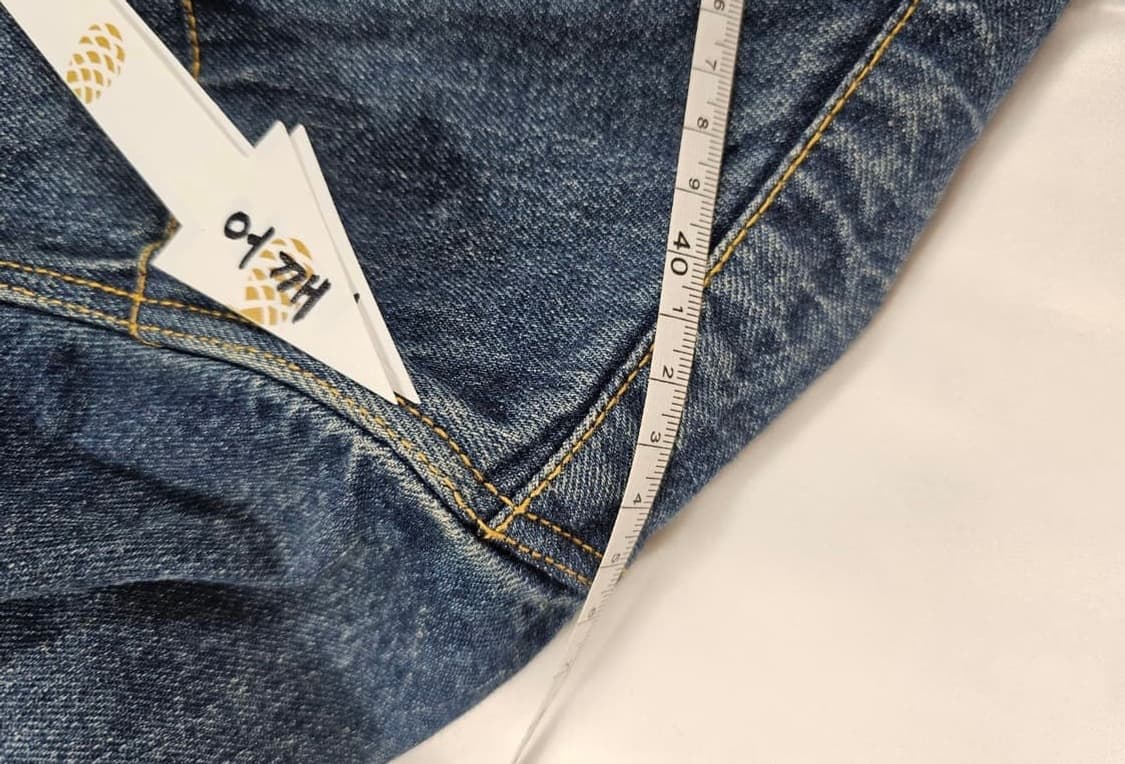 rrl 웨스턴 데님 셔츠/L 상품이미지5