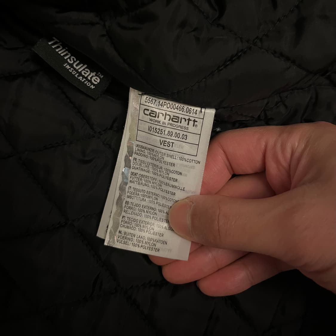 (m) carhartt vest 상품이미지4