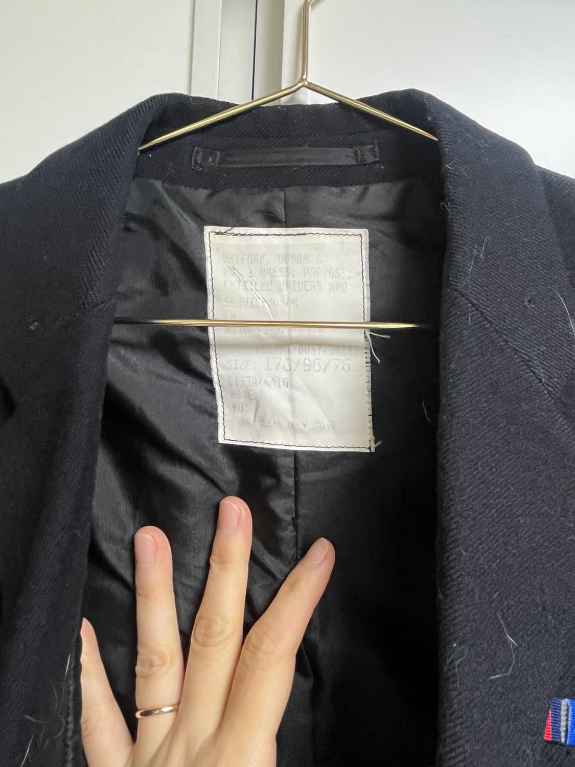 영국 여성 해군 빈티지 자켓 상품이미지3