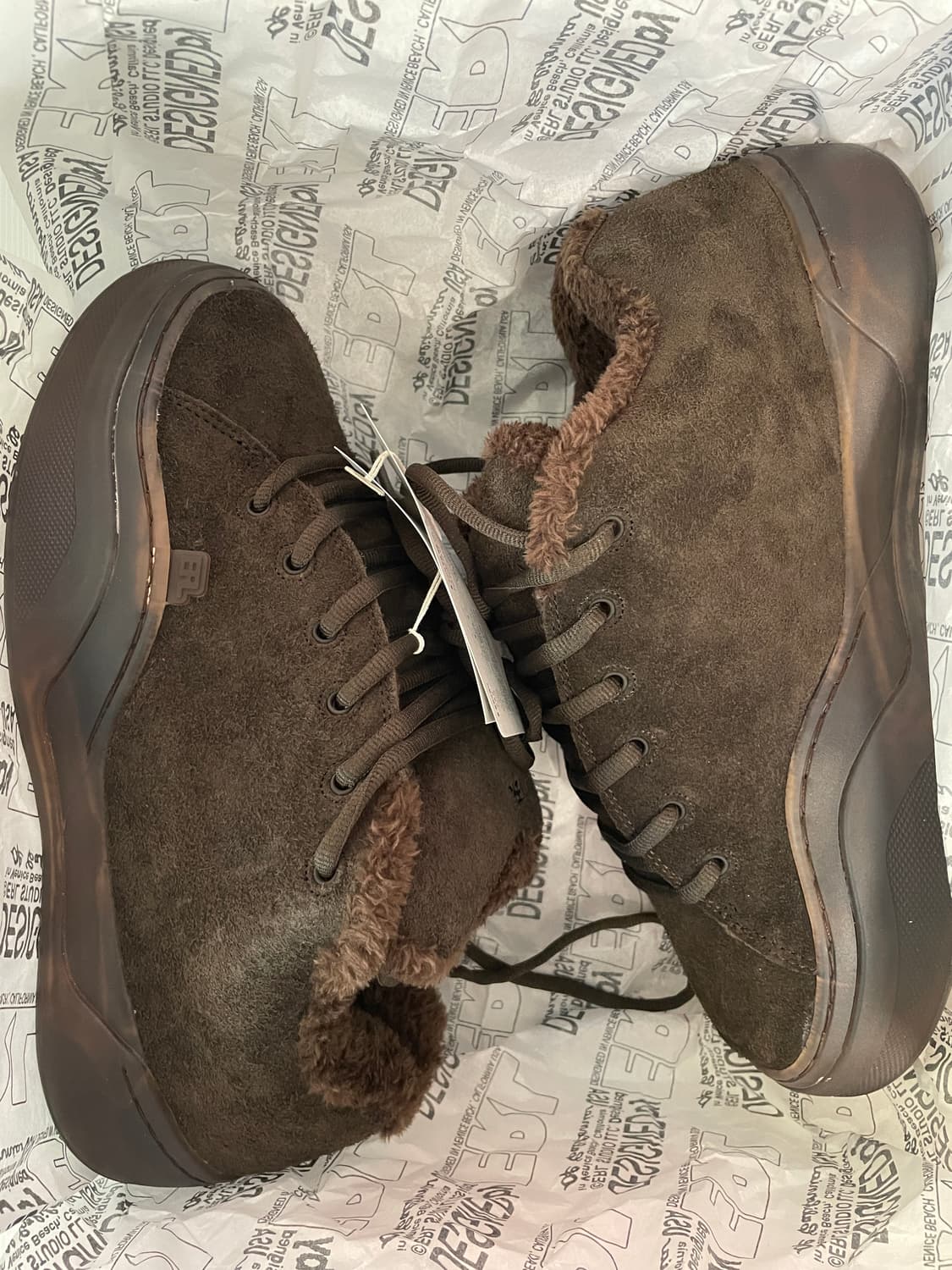 [10] ERL vamp 스케이트  mud 초콜릿 브라운 상품이미지2