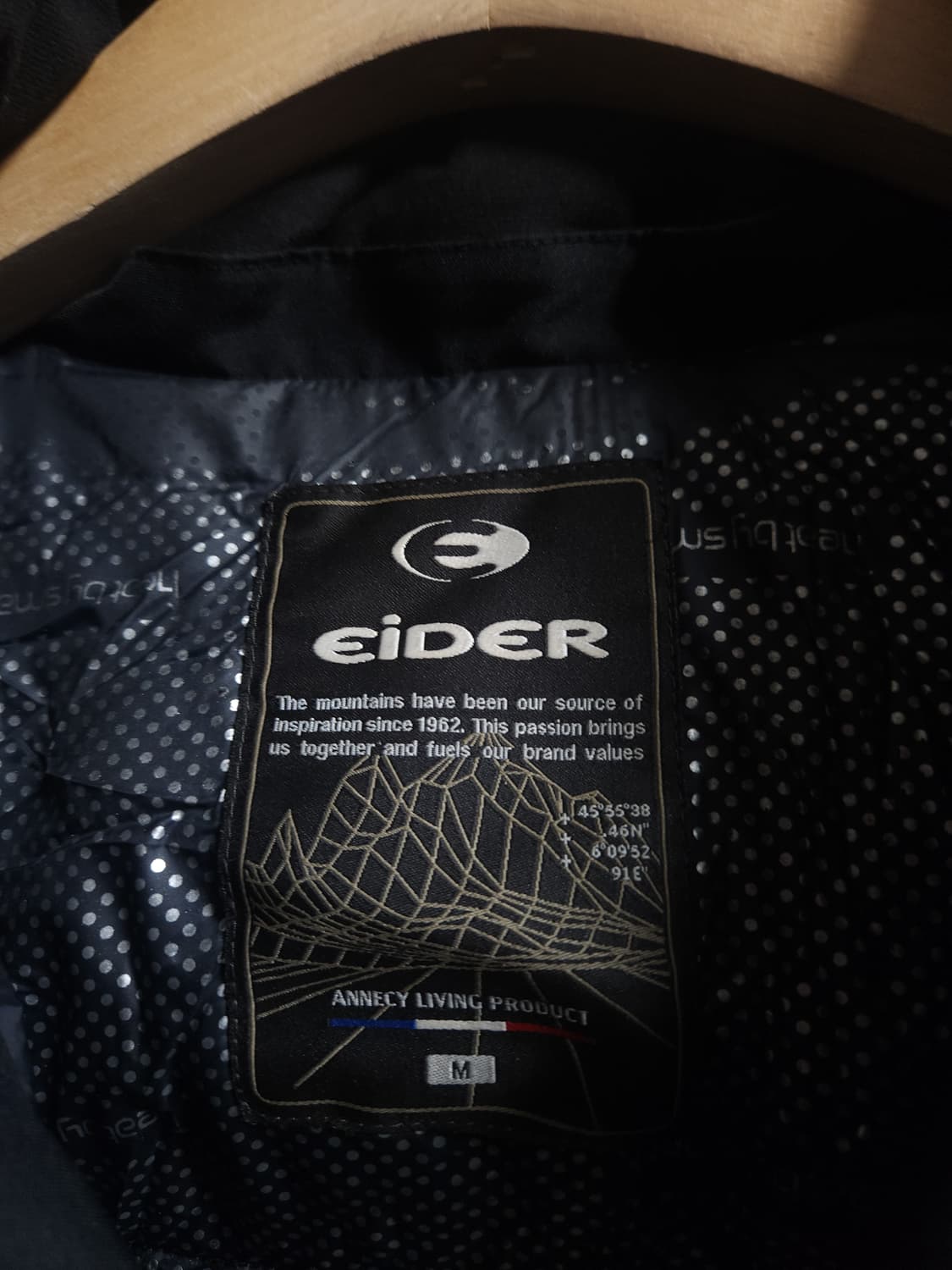 아이더 구스다운 스투키 패딩, M 상품이미지3