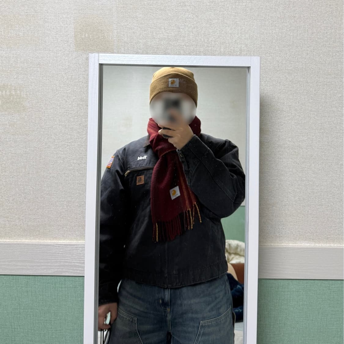 (종결개체)[L]칼하트 디트로이트 J97 BLK 자켓 상품이미지3