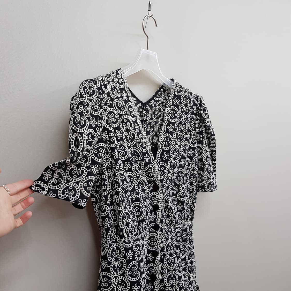 산드로 SNADRO 키퓌르 원피스 36사이즈 상품이미지4