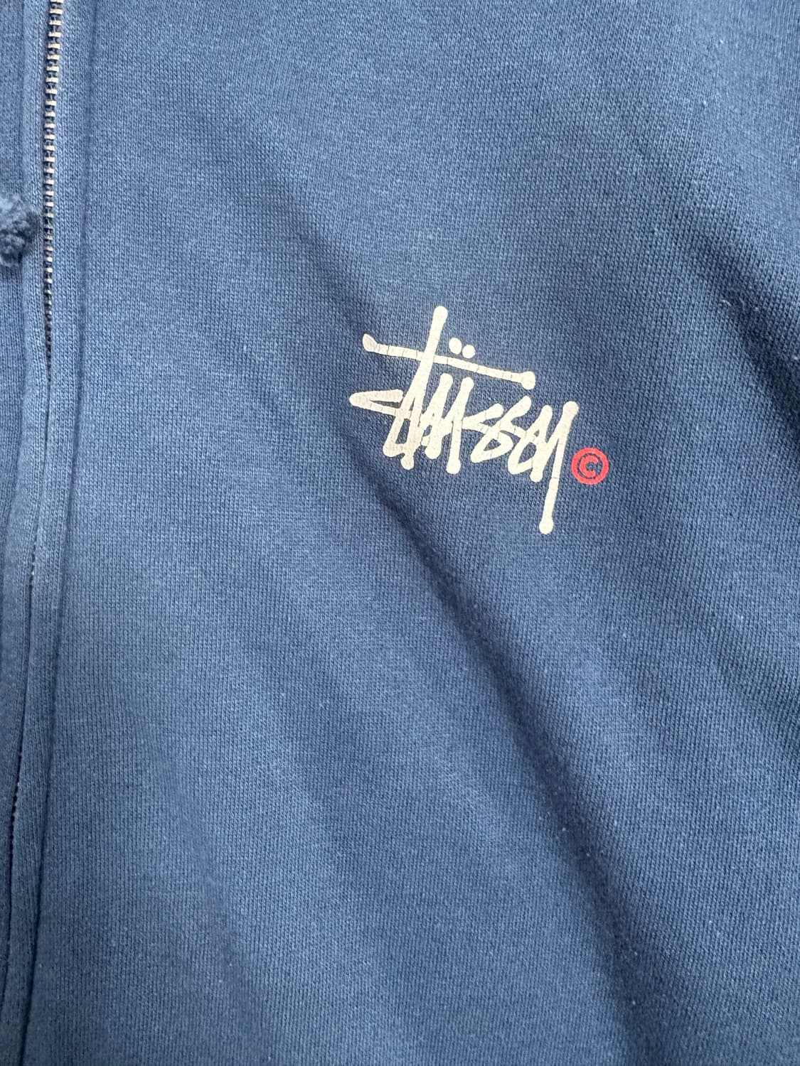 스투시 후드집업 네이비 상품이미지7