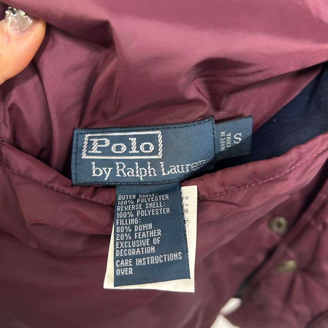 폴로 리버시블 패딩 조끼[1665] 상품이미지9