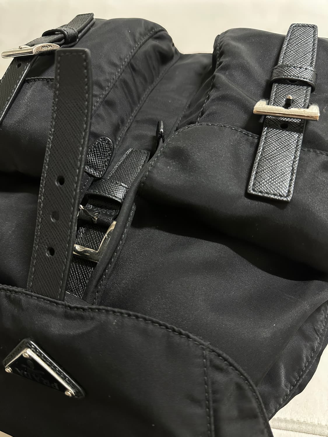 [A+ 정품] 프라다 백팩 스몰 신형 1bz677 상품이미지7