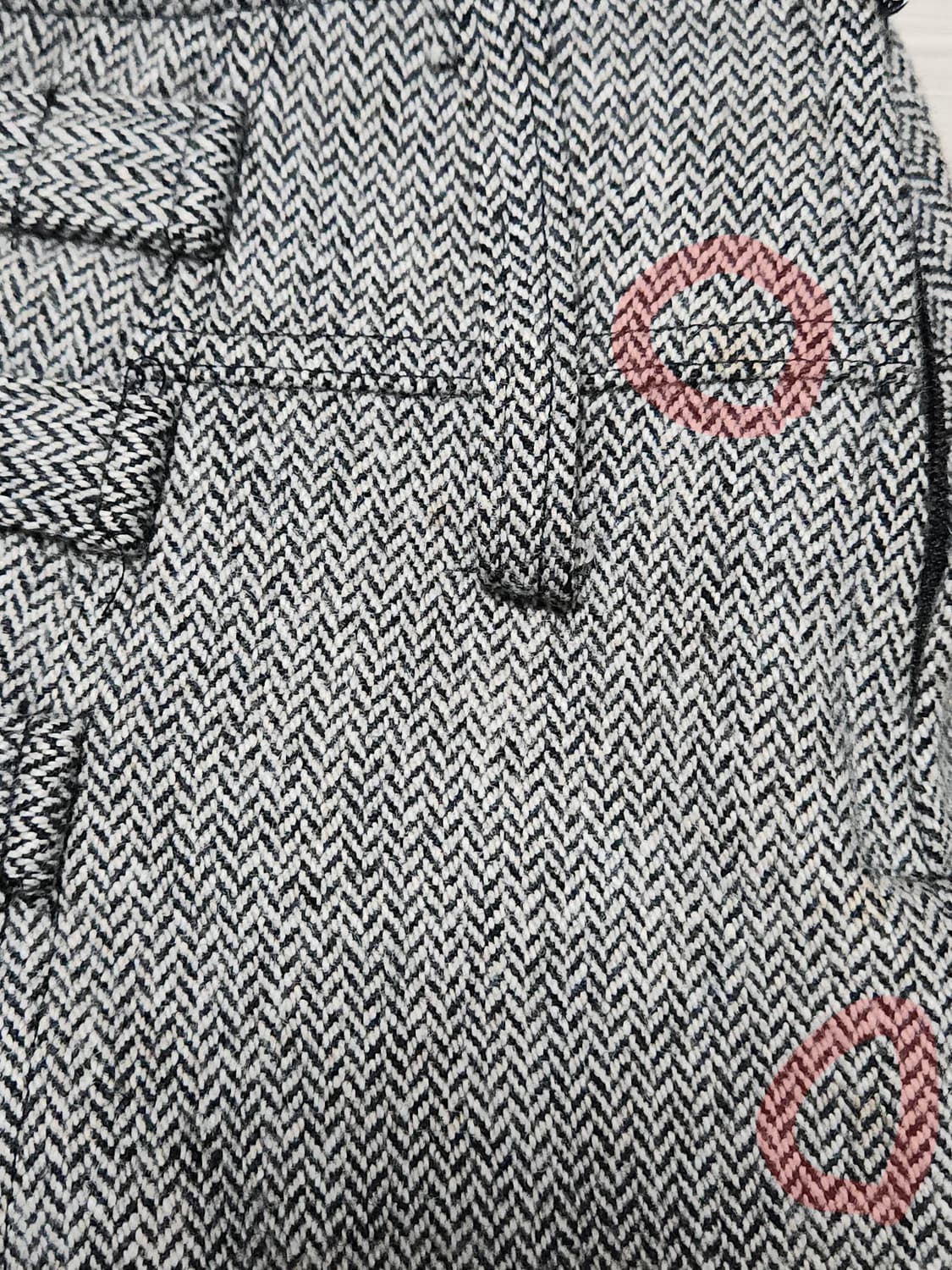 갸루펑크 y2k 버클 디테일 스커트 상품이미지4