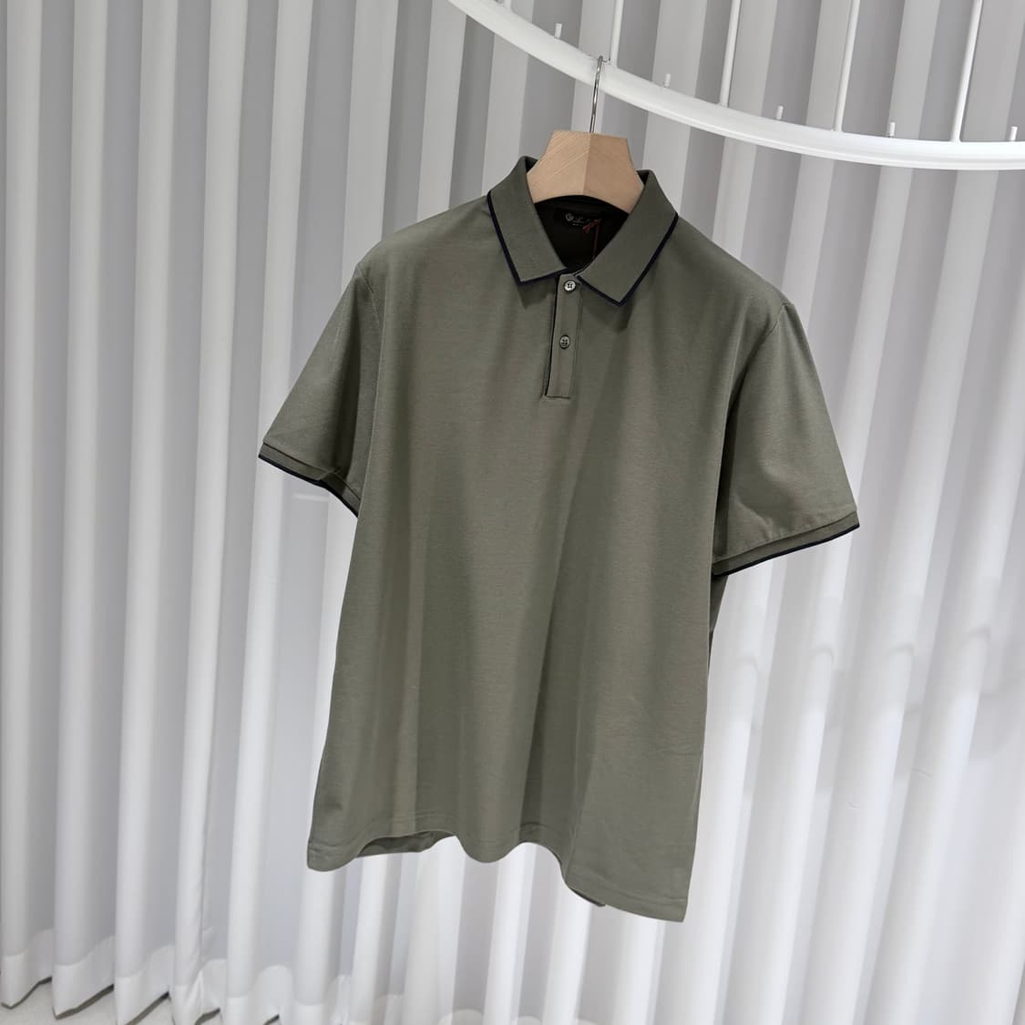 (S+/XXL) / 새상품 로로피아나 브렌트우드 피케 카라 반팔 티셔츠 상품이미지2