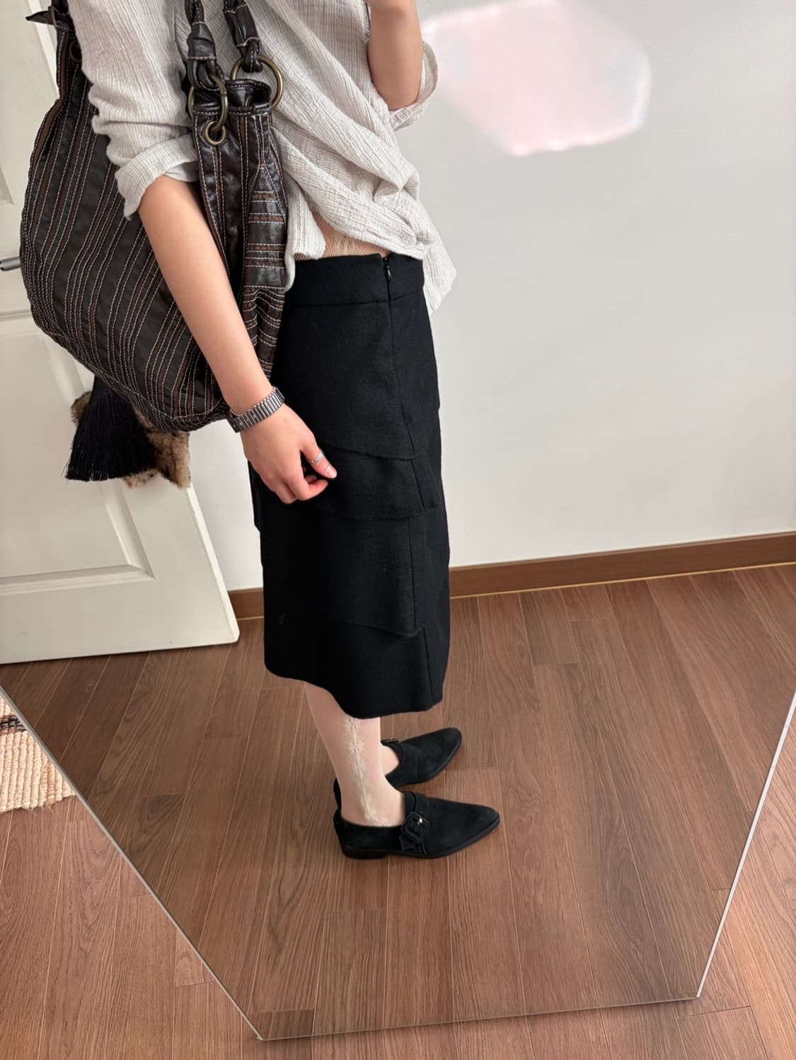 wool midi skirt 상품이미지2