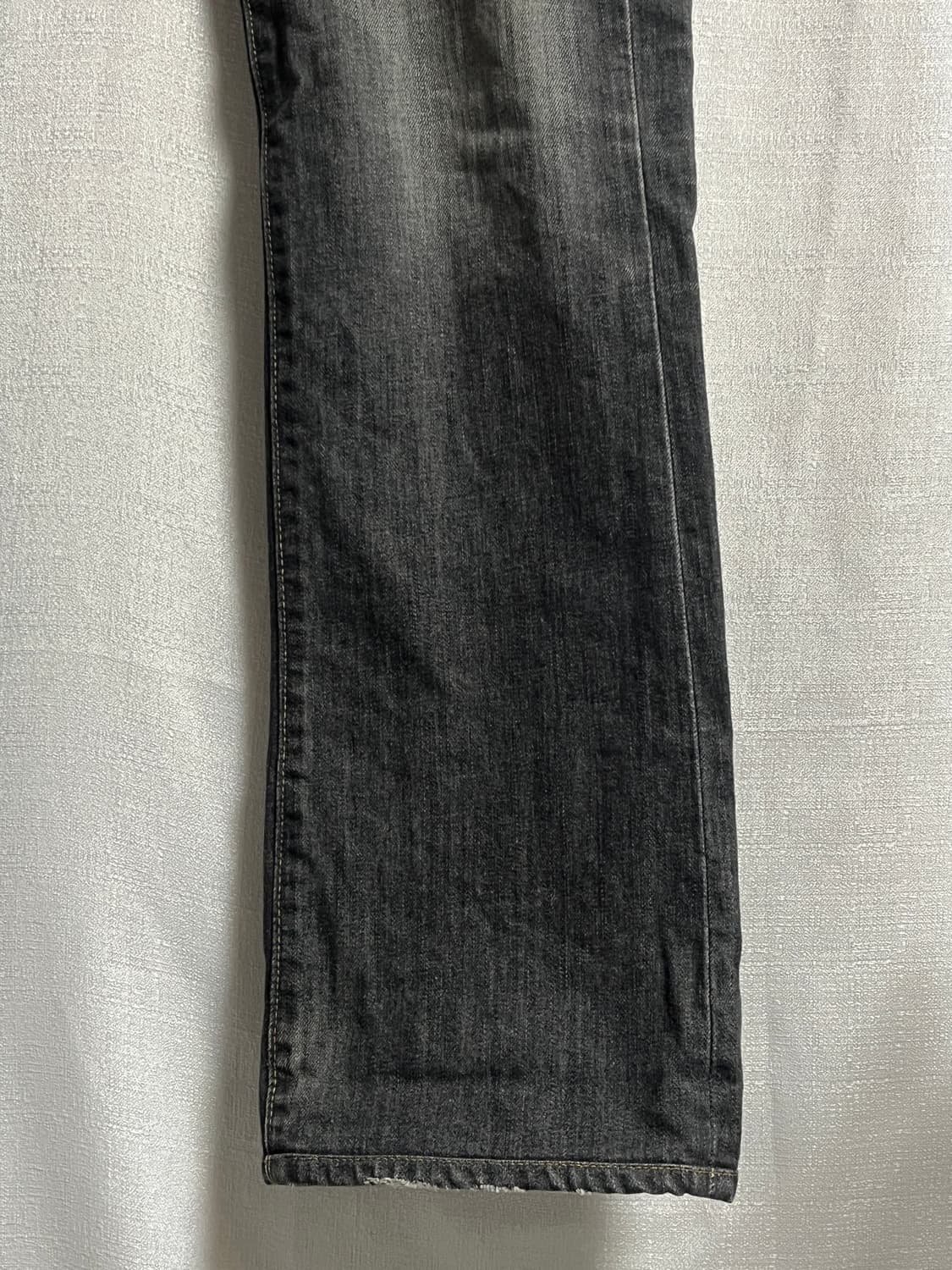 유니클로 부츠컷 플레어진 데님 팬츠 33 상품이미지2