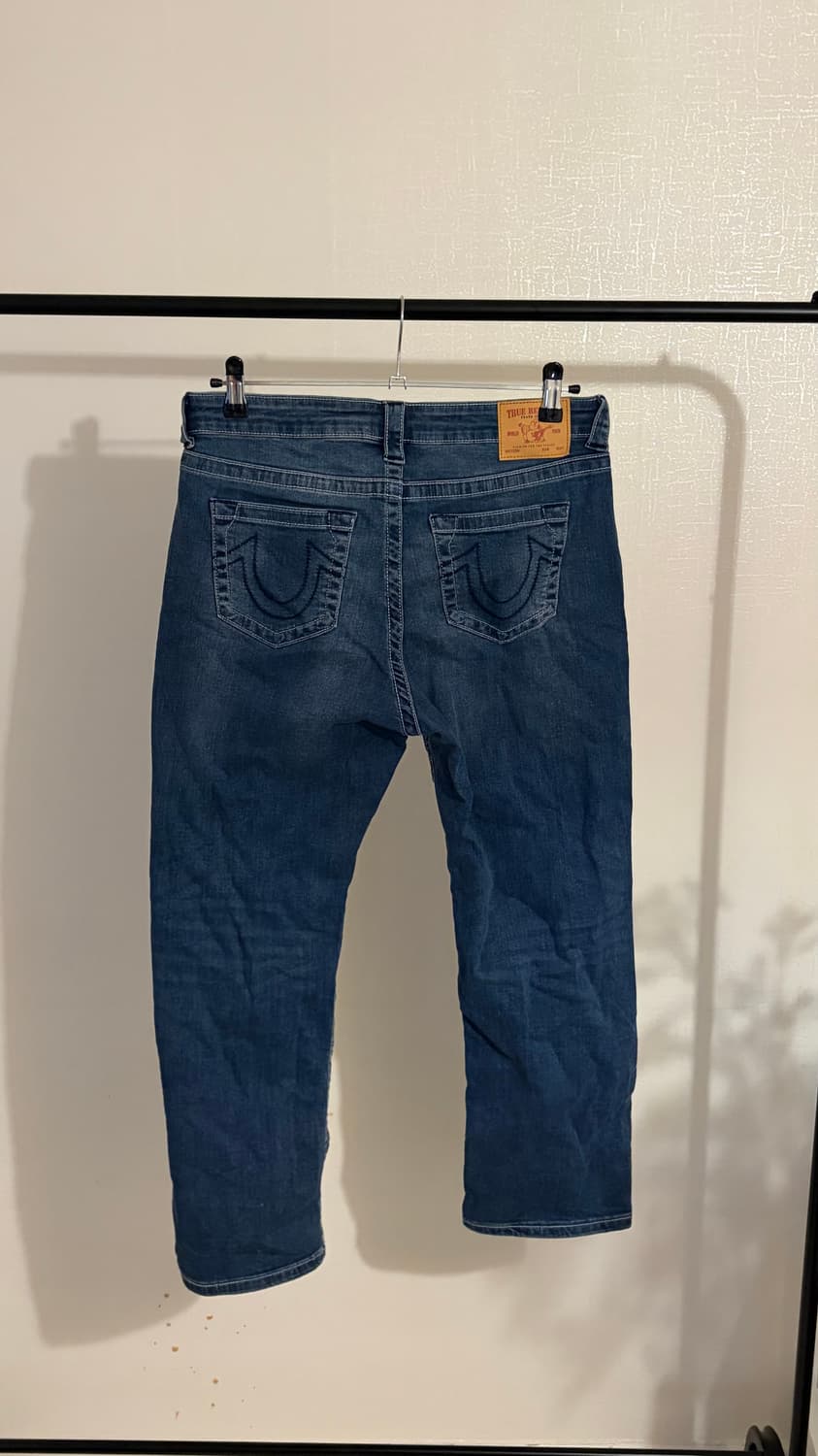 True Religion Classic Straight-Leg Jeans 상품이미지3