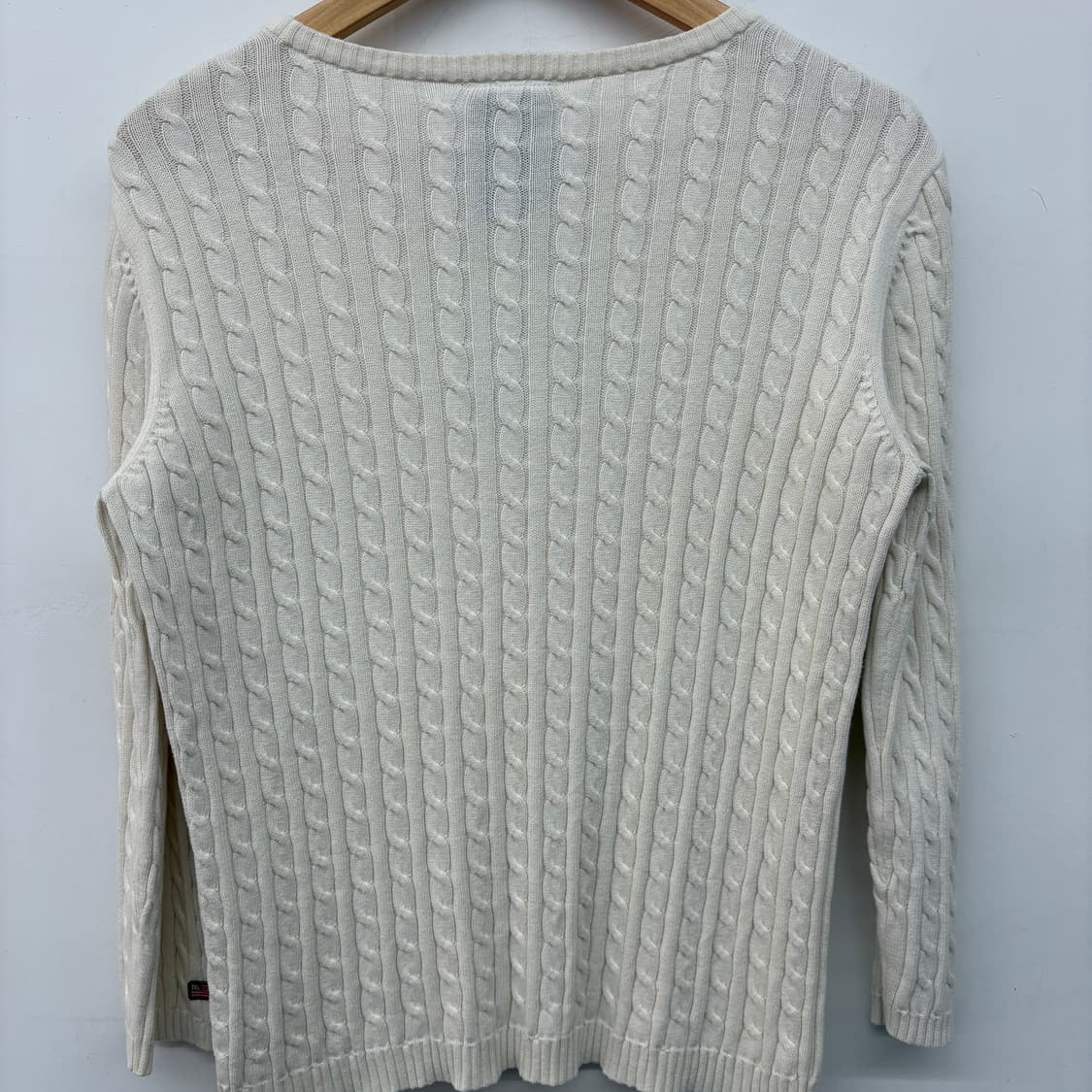 폴로 랄프로렌 꽈배기 여성니트 L 상품이미지6