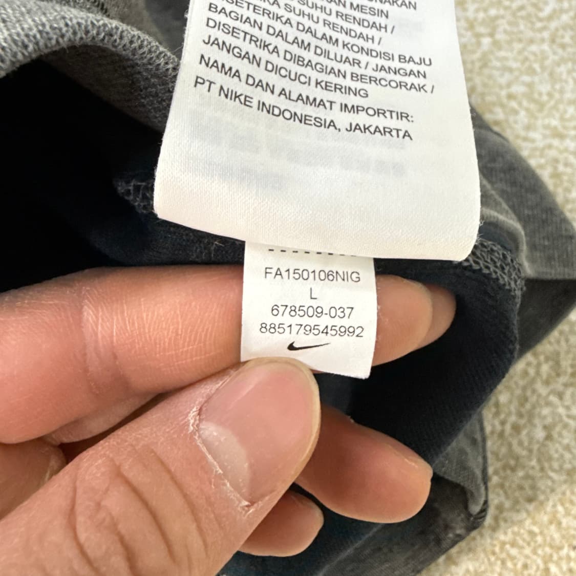 [L] 나이키 테크 플리스 집업 자켓 0114T2 상품이미지5