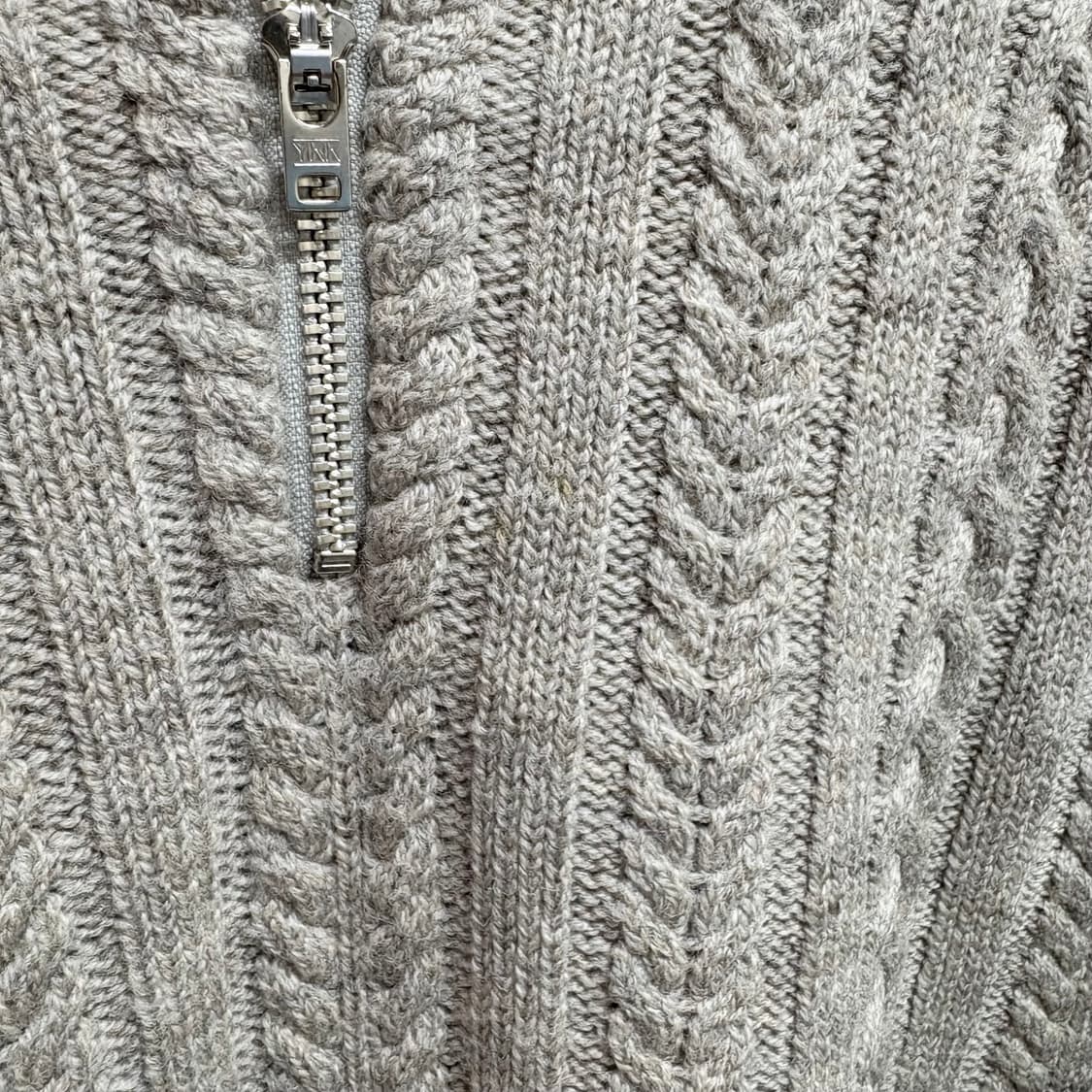 45RPM 45알피엠 오트밀 보카시 반집업 니트  상품이미지6