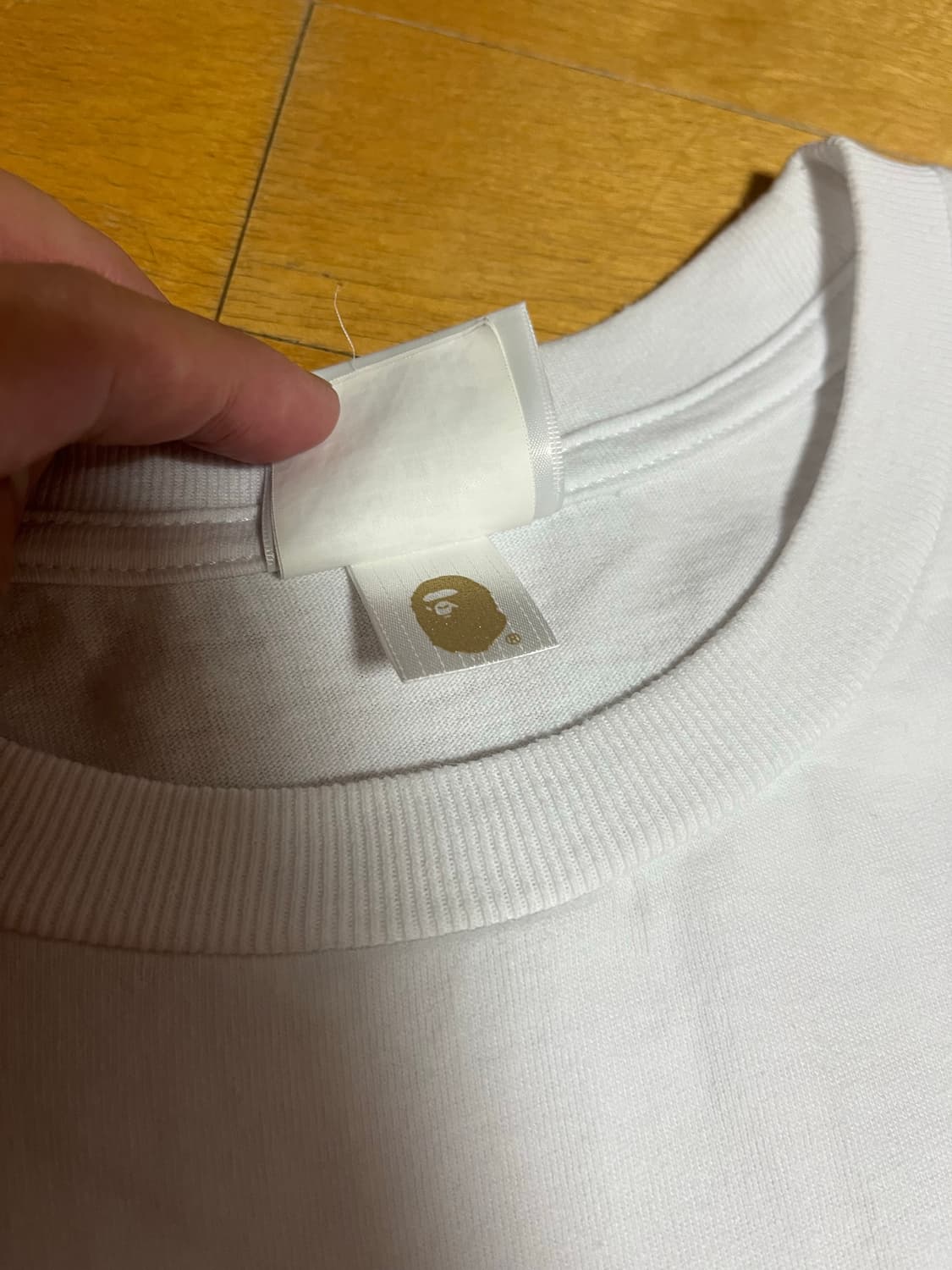 [XL] 베이프 마일로 그리드 카모 반팔 티셔츠 상품이미지7