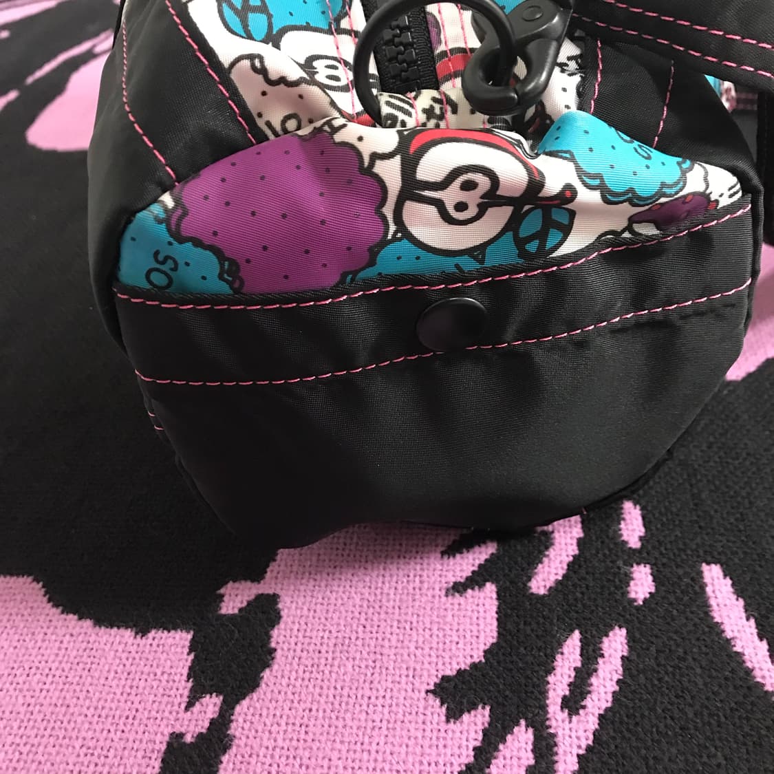 포터 헬로키티 아트모스 콜라보 2way 보스턴백 상품이미지6