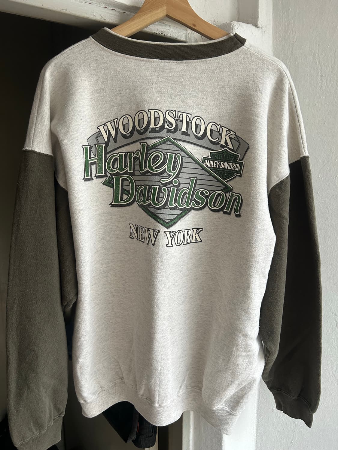 90‘s 빈티지 할리데이비슨 하이네켄오마주 스웻셔츠 상품이미지5