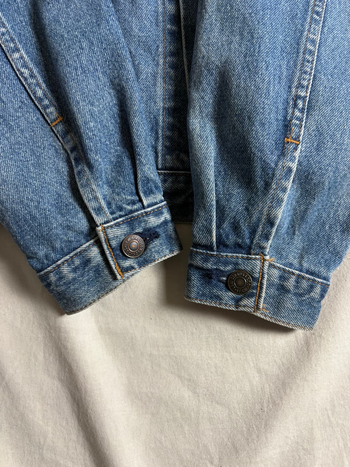 90s Levis 리바이스 데님 트러커 자켓 M 상품이미지7