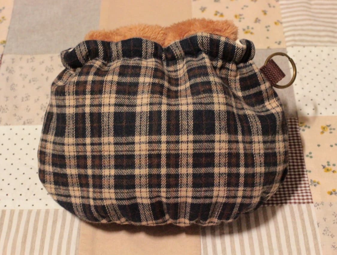 핸드메이드 퍼 밴딩 파우치 상품이미지9