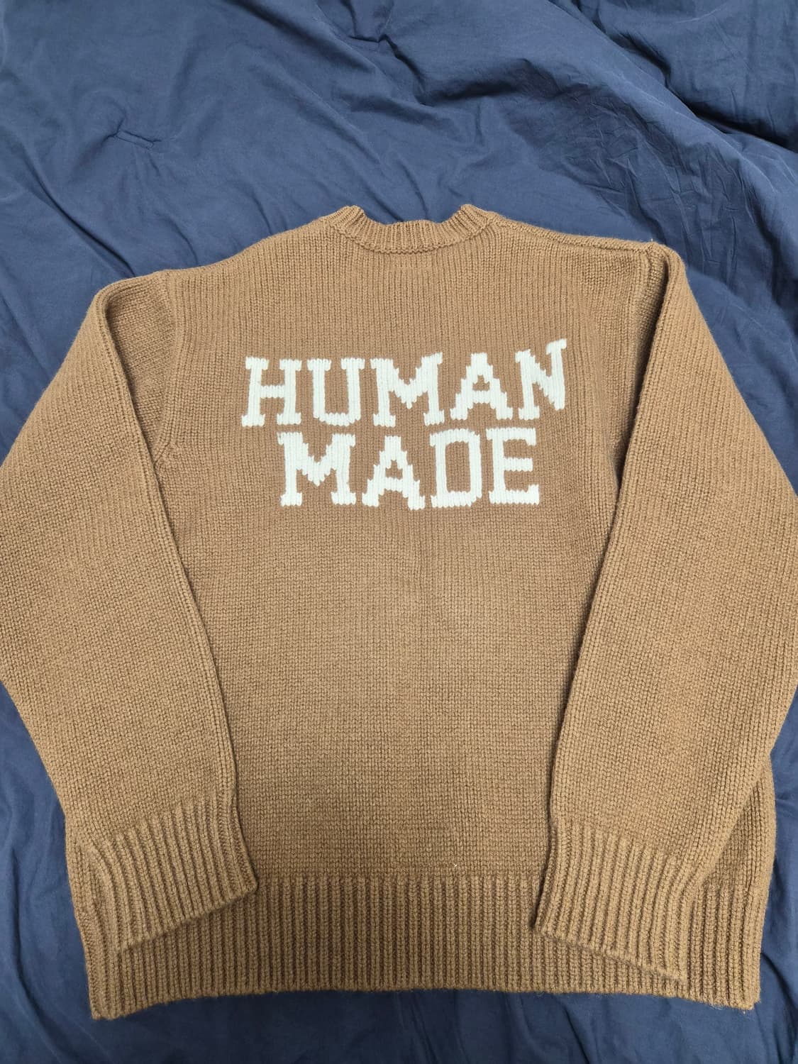 휴먼메이드 휴먼호프 bts 제이홉 니트 브라운 m사이즈 상품이미지6