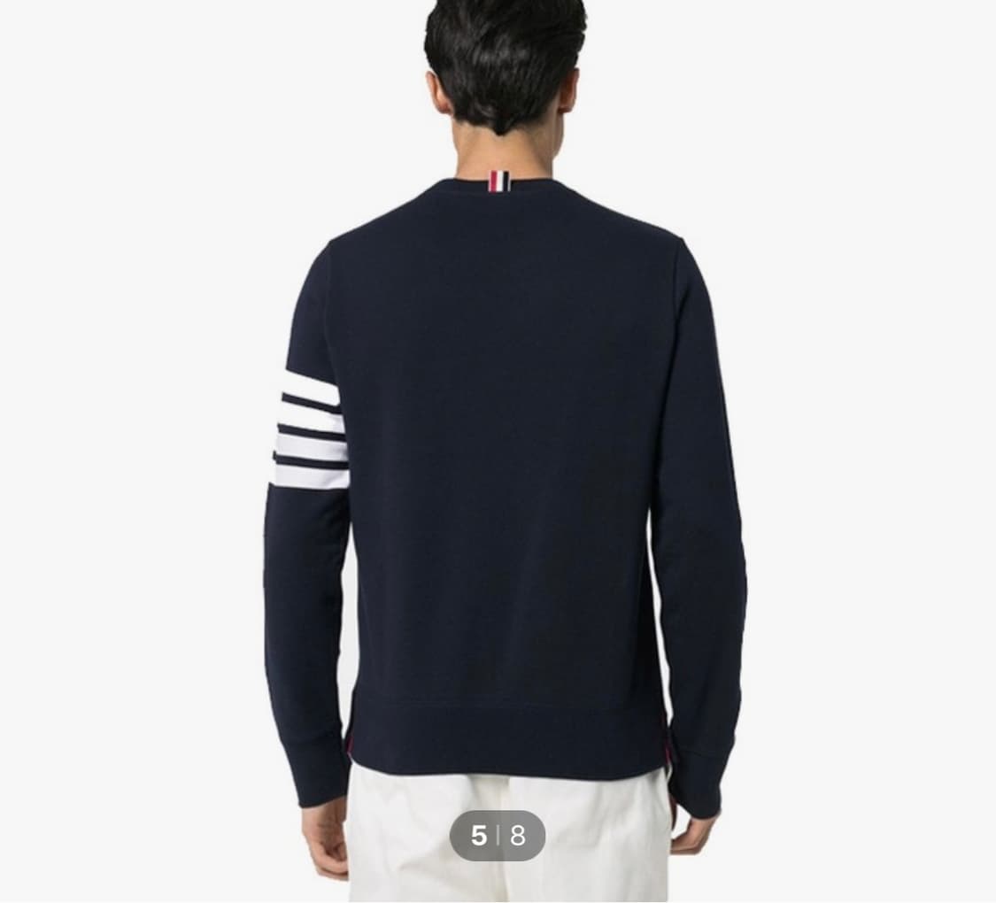 [103] 톰브라운 26ss 사선바 맨투맨 상품이미지3