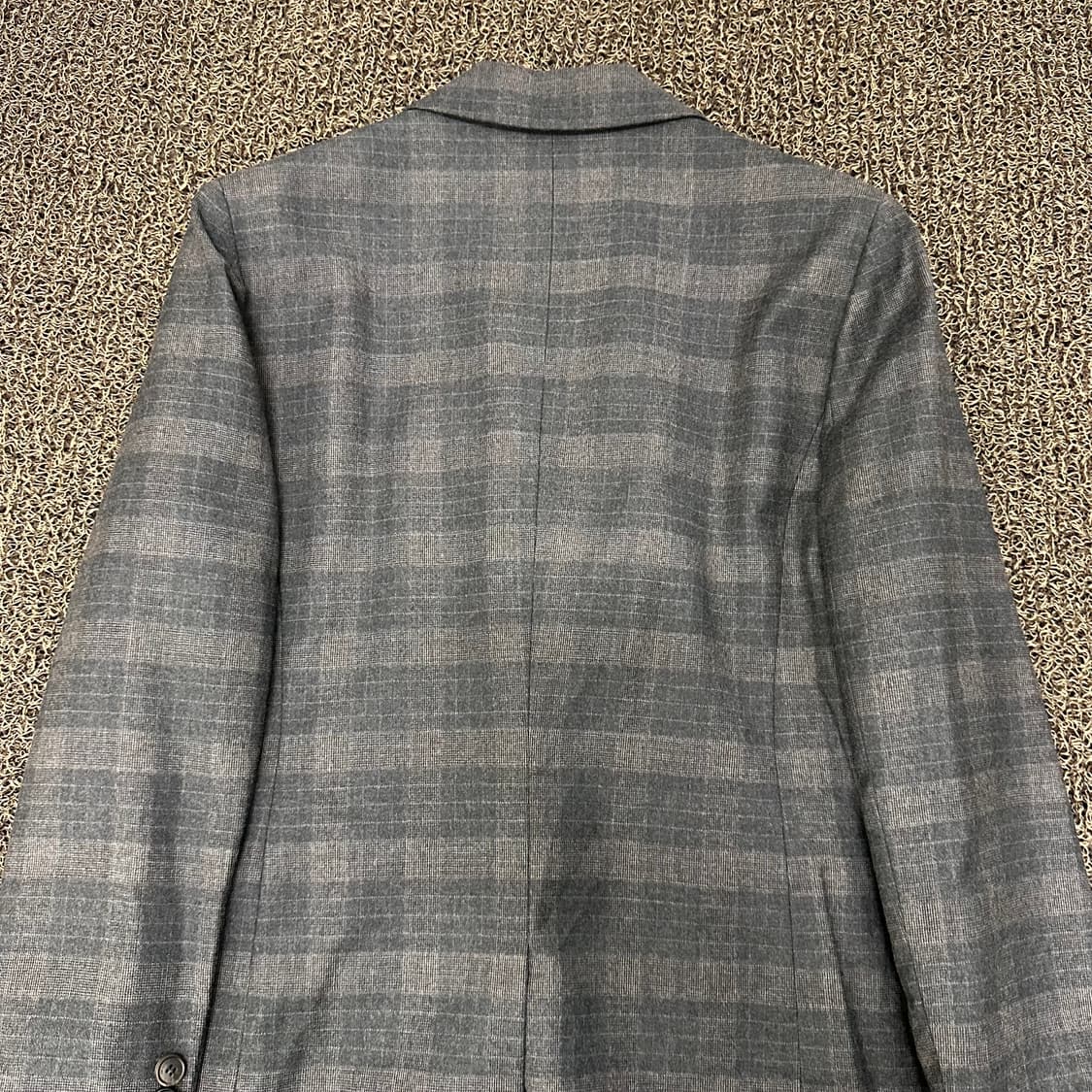 DAKS 닥스 여성 체크 울 자켓 90(S) 상품이미지5