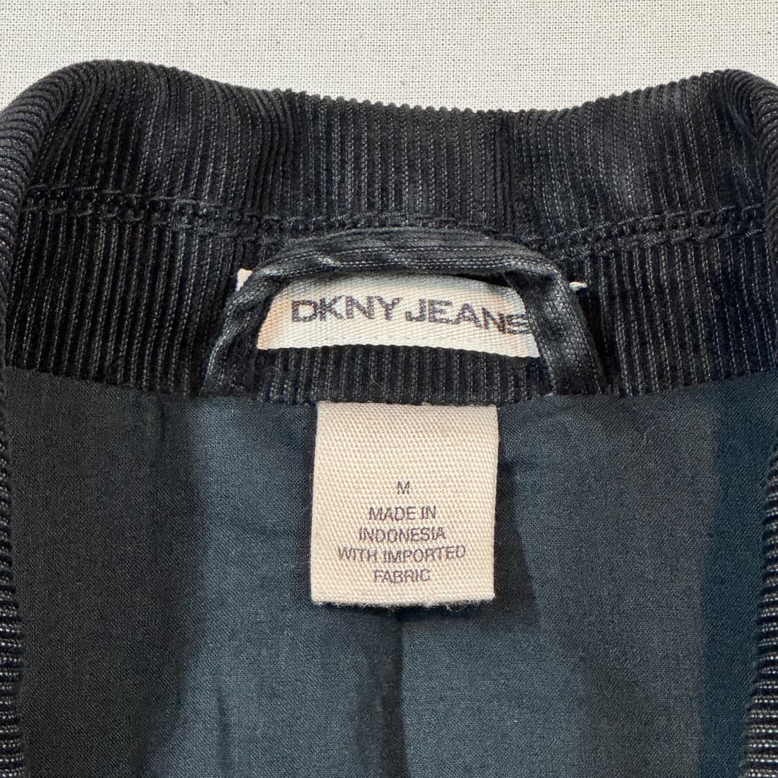 M) DKNY JEANS 블랙 코듀로이 자켓 상품이미지6