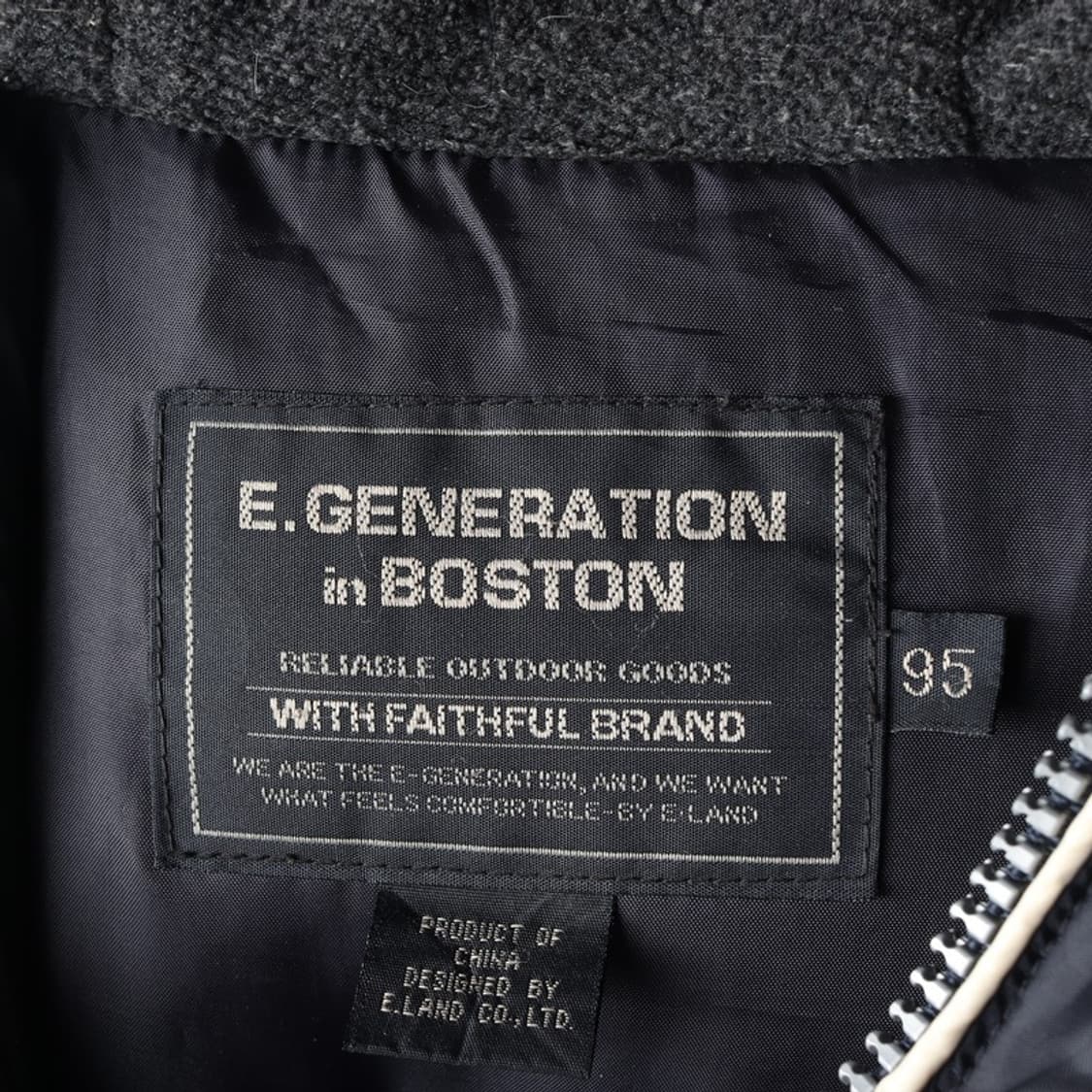 E.GENERATION 패딩 조끼 95 상품이미지5