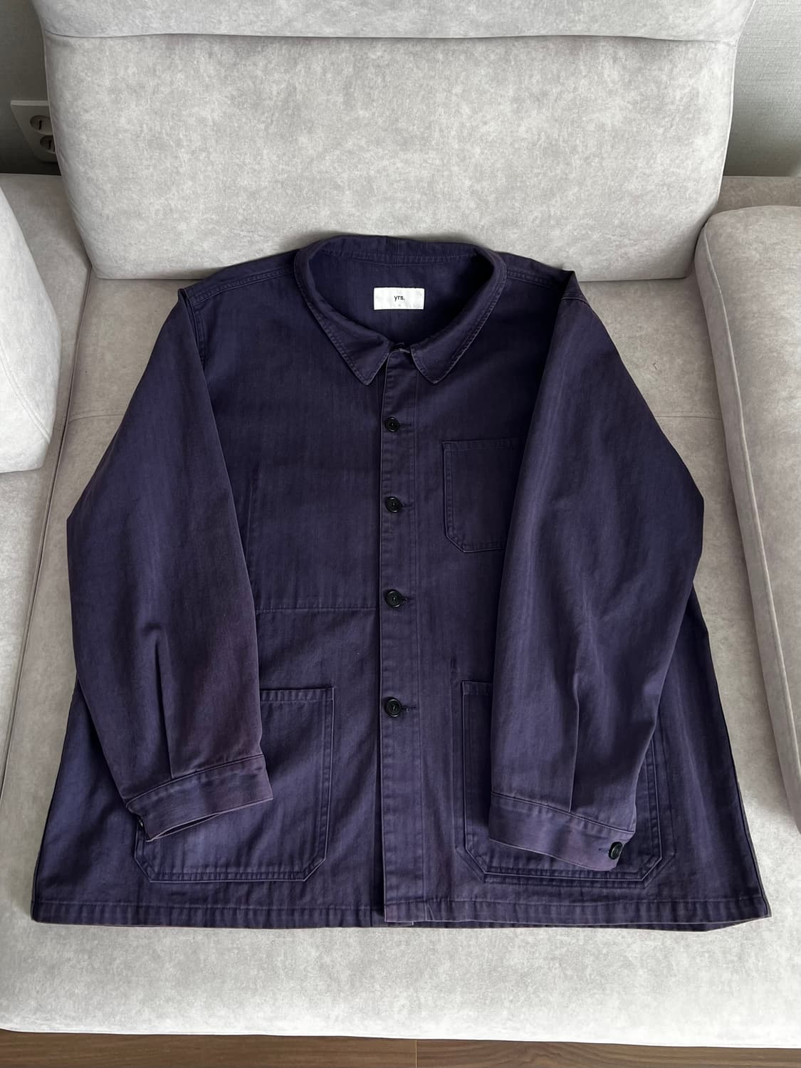 이얼즈어고 프렌치 워크 자켓 퍼플 상품이미지7