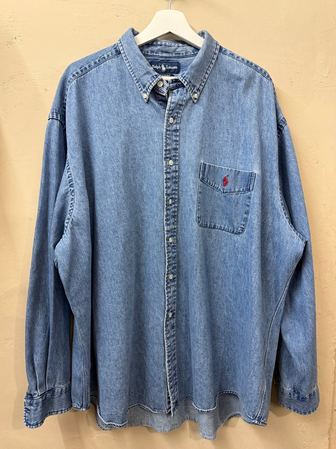 폴로 랄프로렌 빅셔츠 데님 셔츠 (오버핏) 상품이미지1