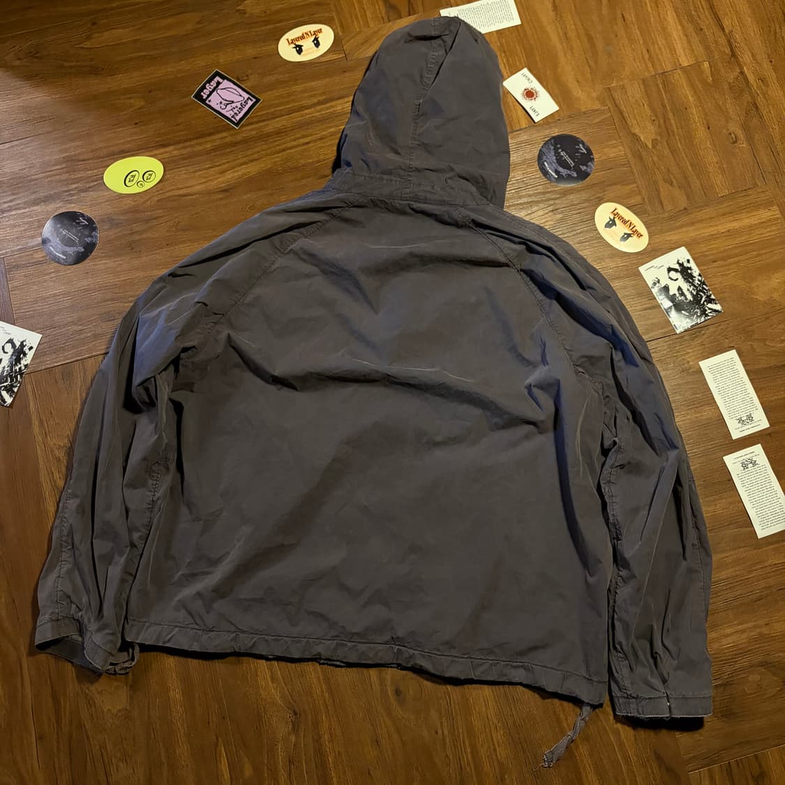 90s Stone Island 아카이브 가먼츠 다이드 로고 자켓 상품이미지5