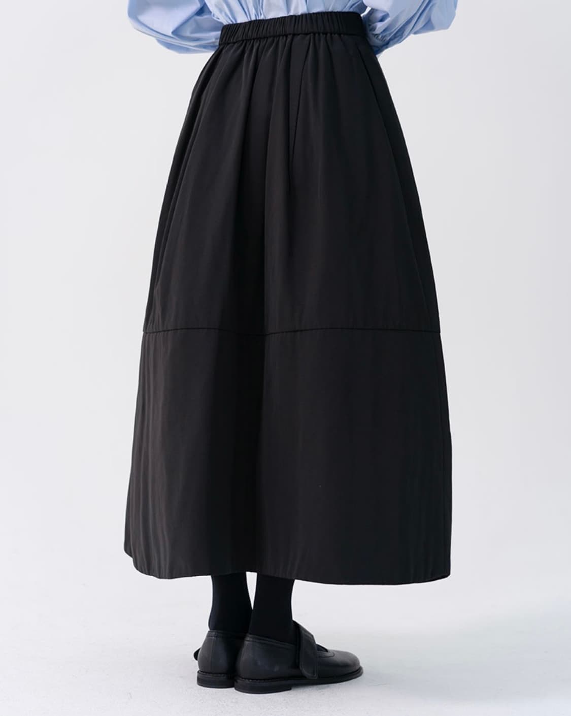 유노이아 패딩 스커트 상품이미지2