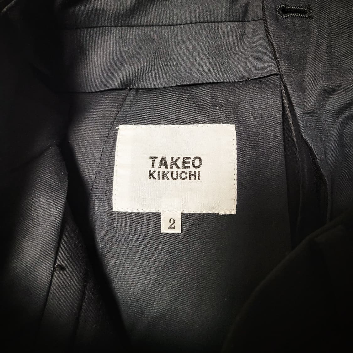 00s TAKEO KIKUCHI Pinstripe Wide Pants 상품이미지5