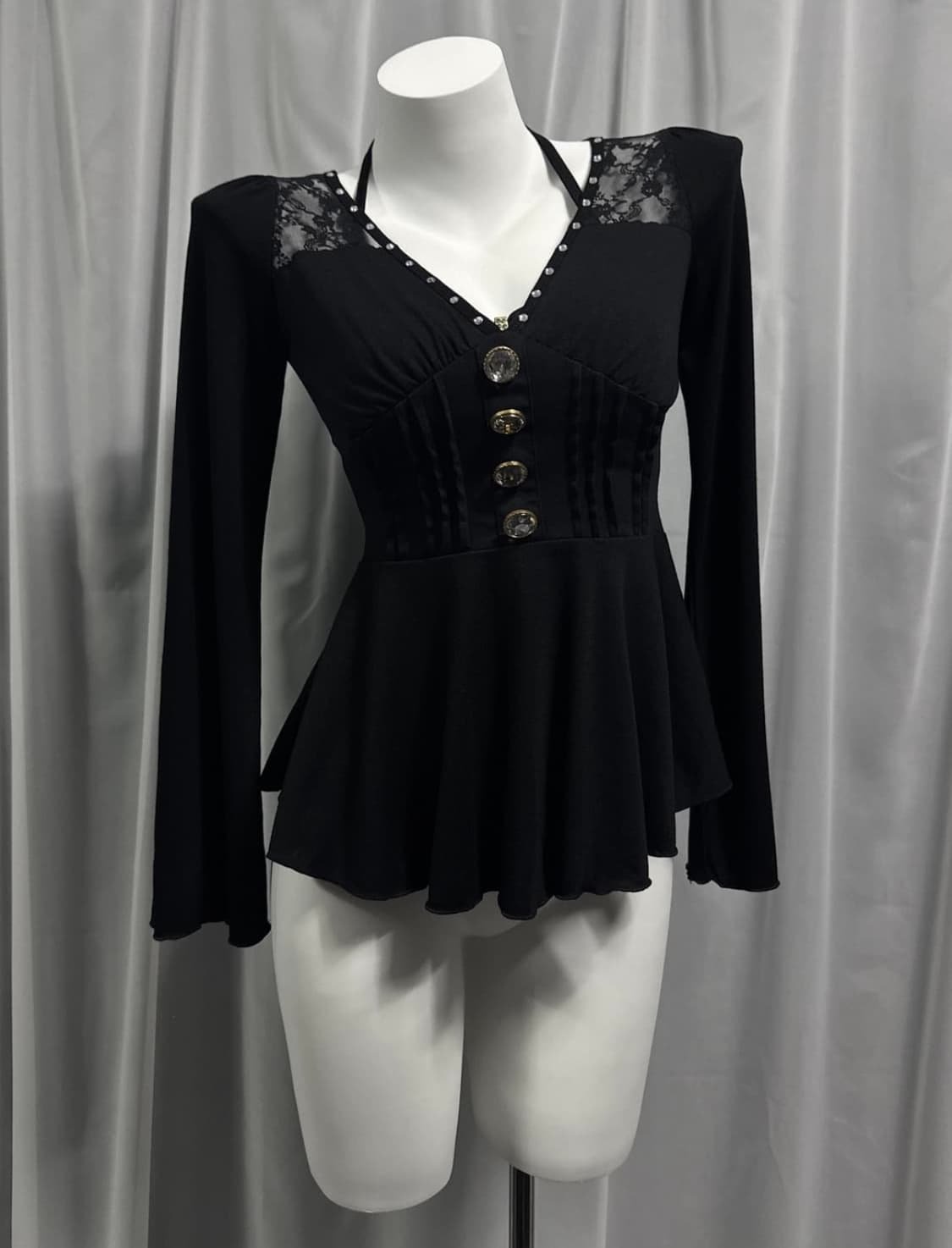 d.i.a 블랙 탑 상품이미지3