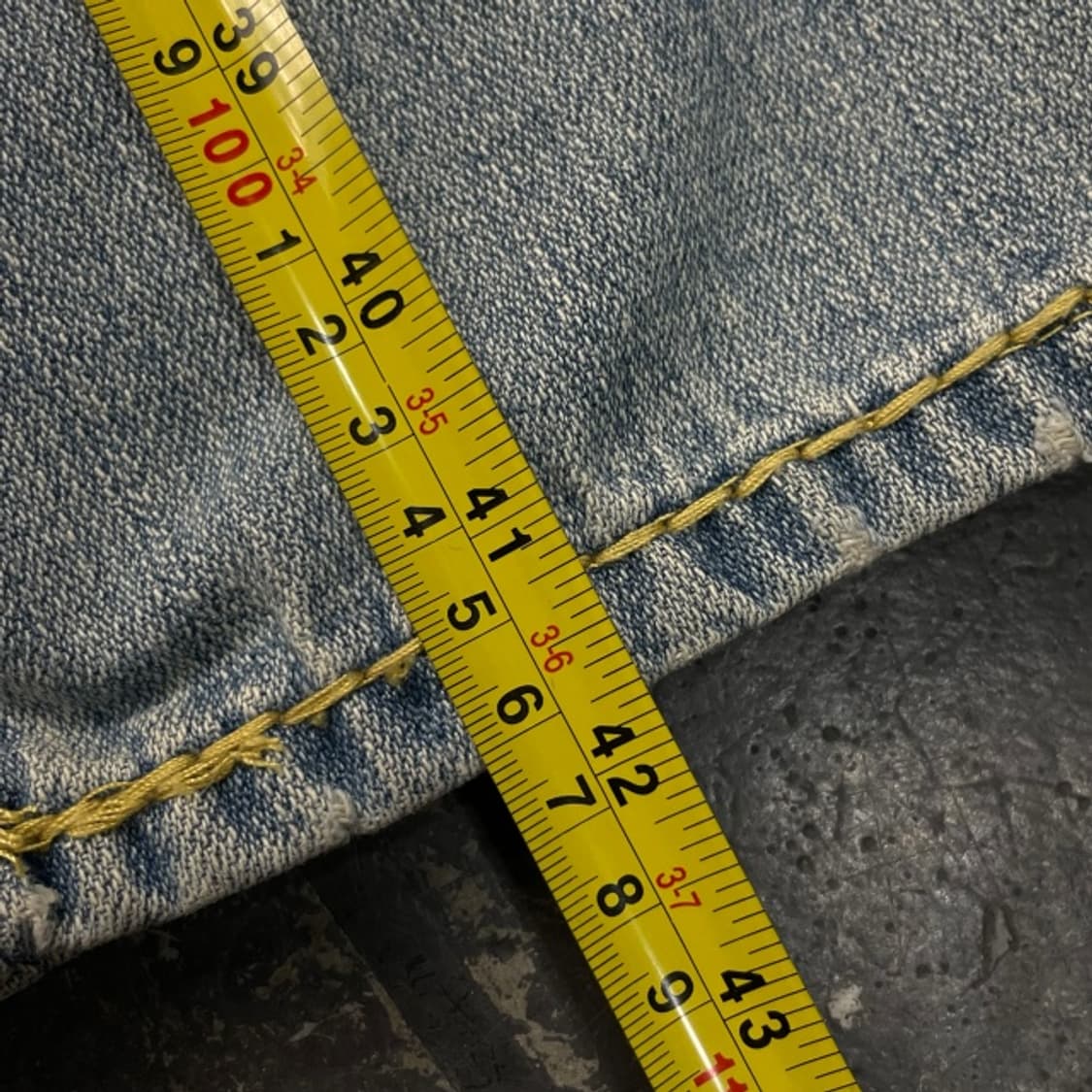 32 트루릴리전 조이 수퍼 티 부츠컷 청바지 상품이미지9