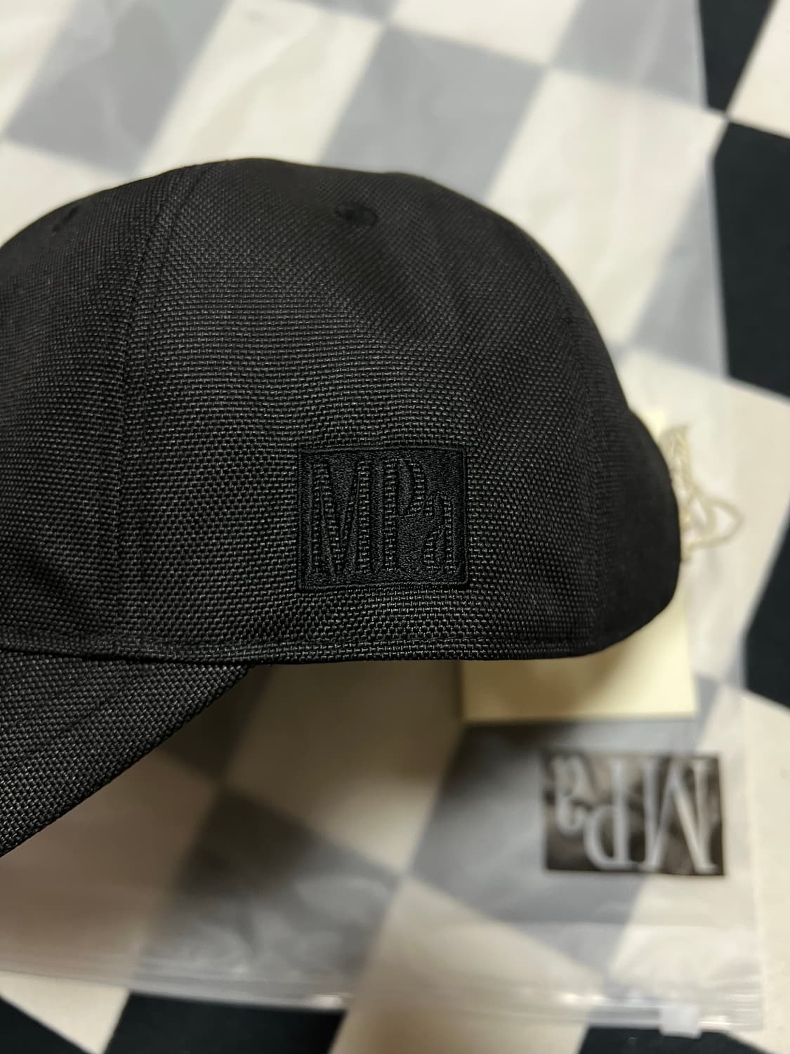 [OS] 새상품 플라스틱프로덕트 MPA 캡 볼캡 모자 블랙 상품이미지3