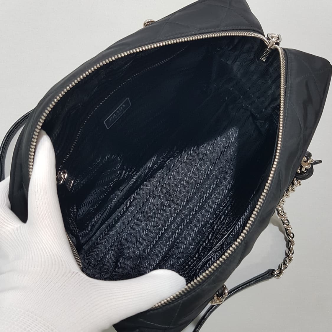 프라다 포코노 퀼팅 체인 숄더백 1BB903 상품이미지8