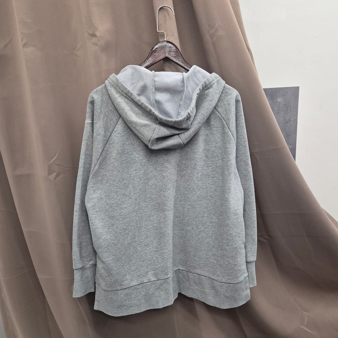 나이키 드라이핏 회색 후드 집업 L 상품이미지3