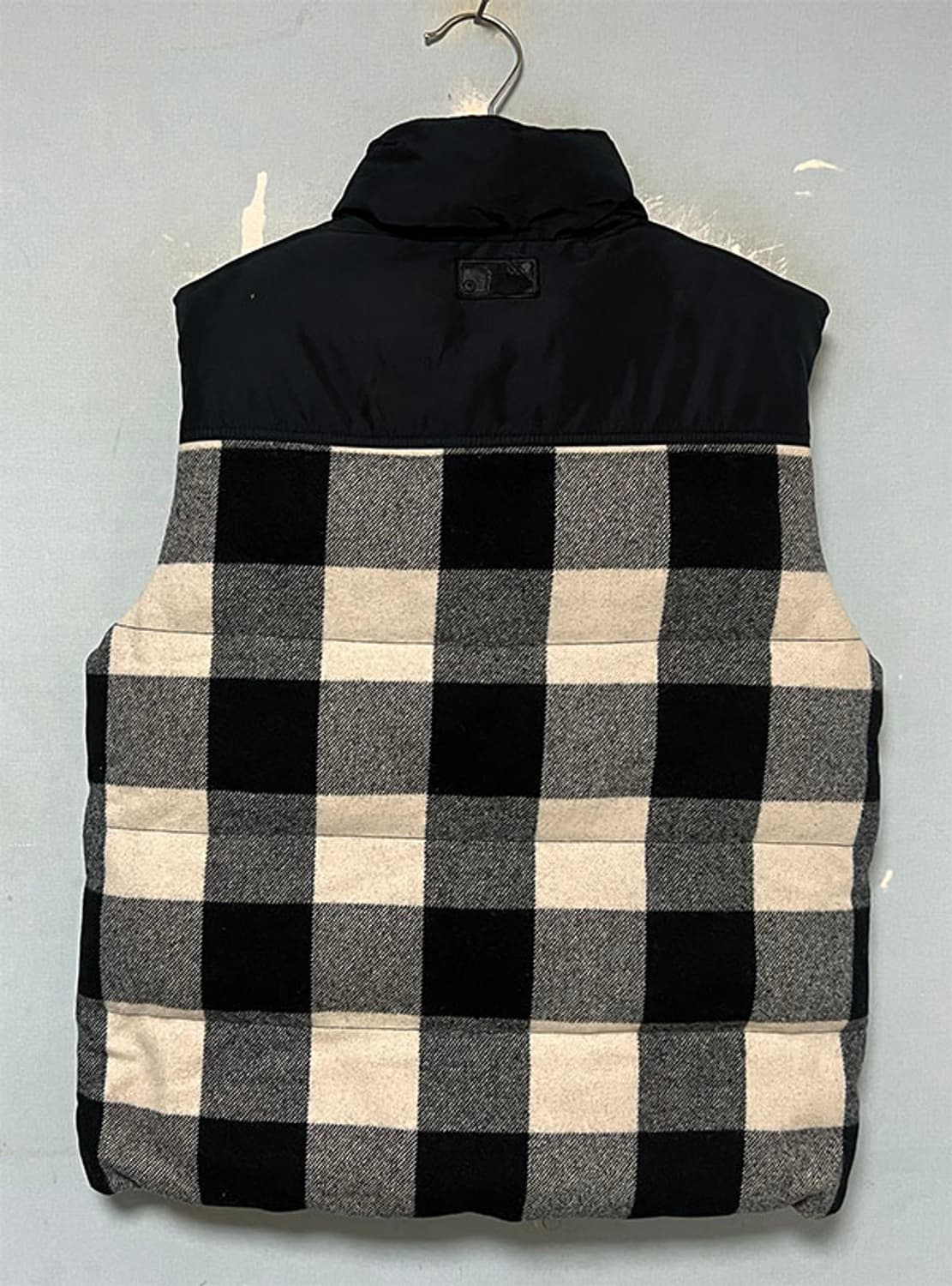 MLB 엠엘비 남자 패딩조끼 웰론 체크 캐주얼 L 100 상품이미지2