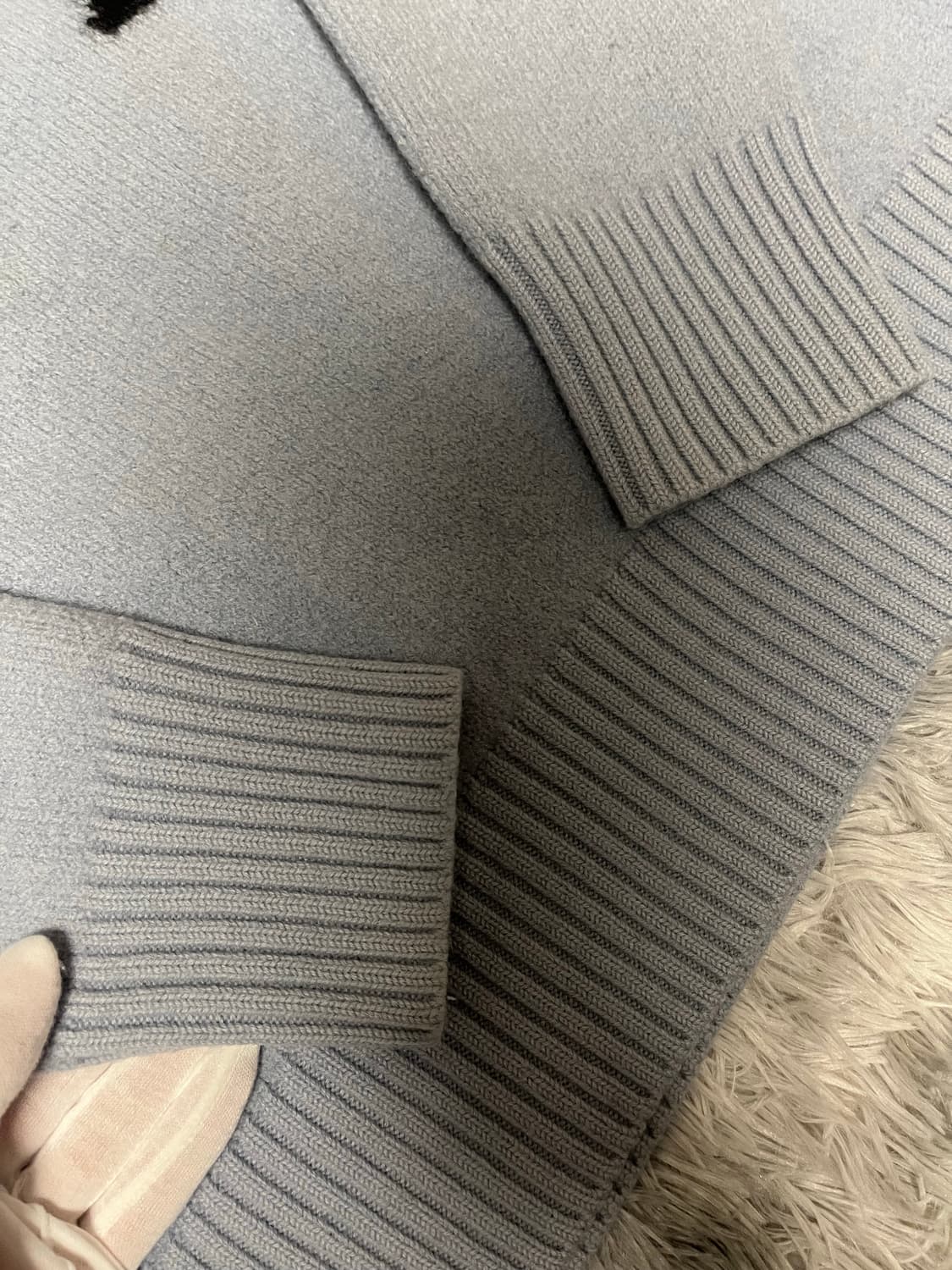 아미 인타르시아 빅로고 니트 상품이미지5