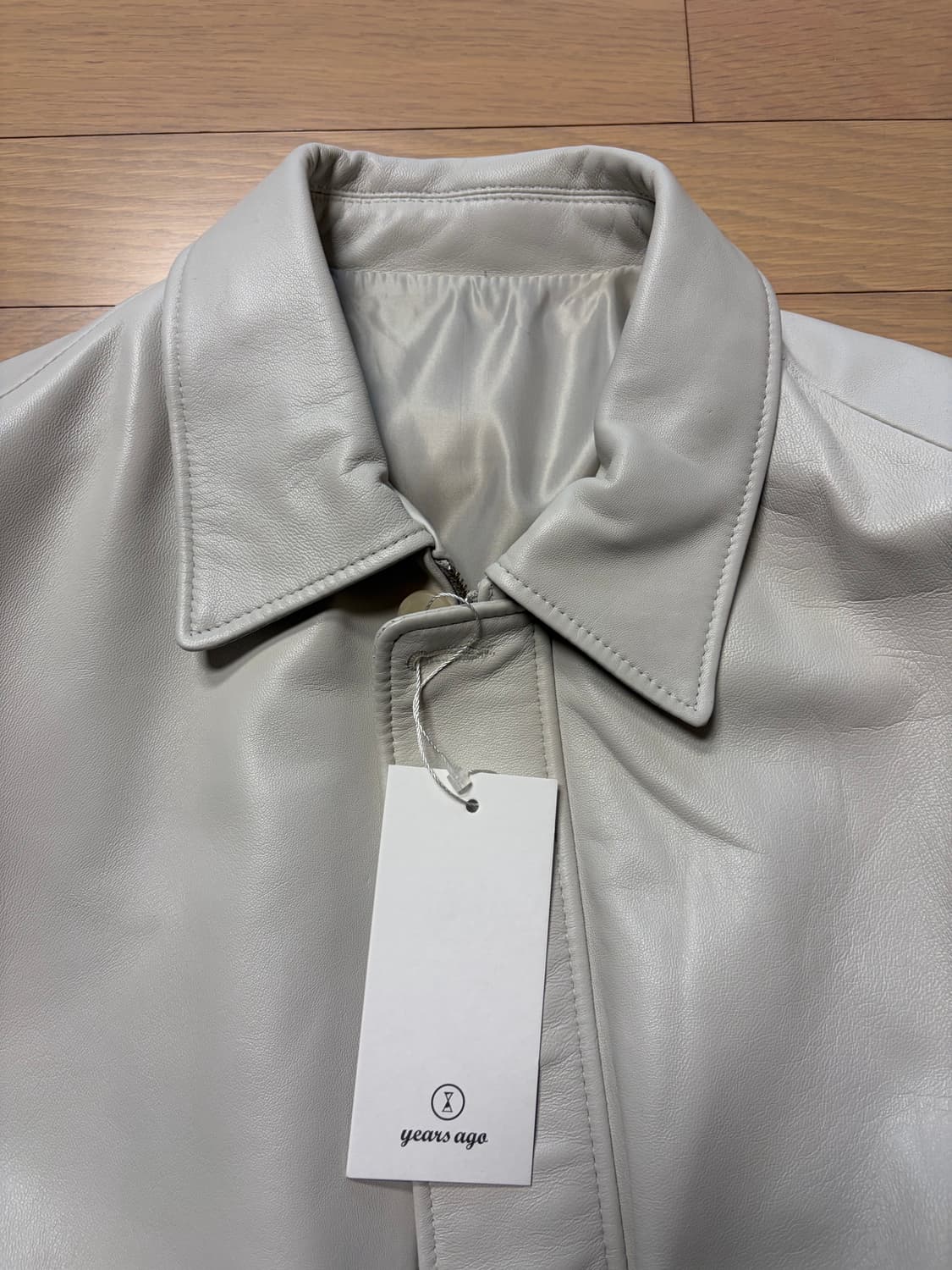 이얼즈어고 램스킨 레더자켓 (M) 새상품 상품이미지2