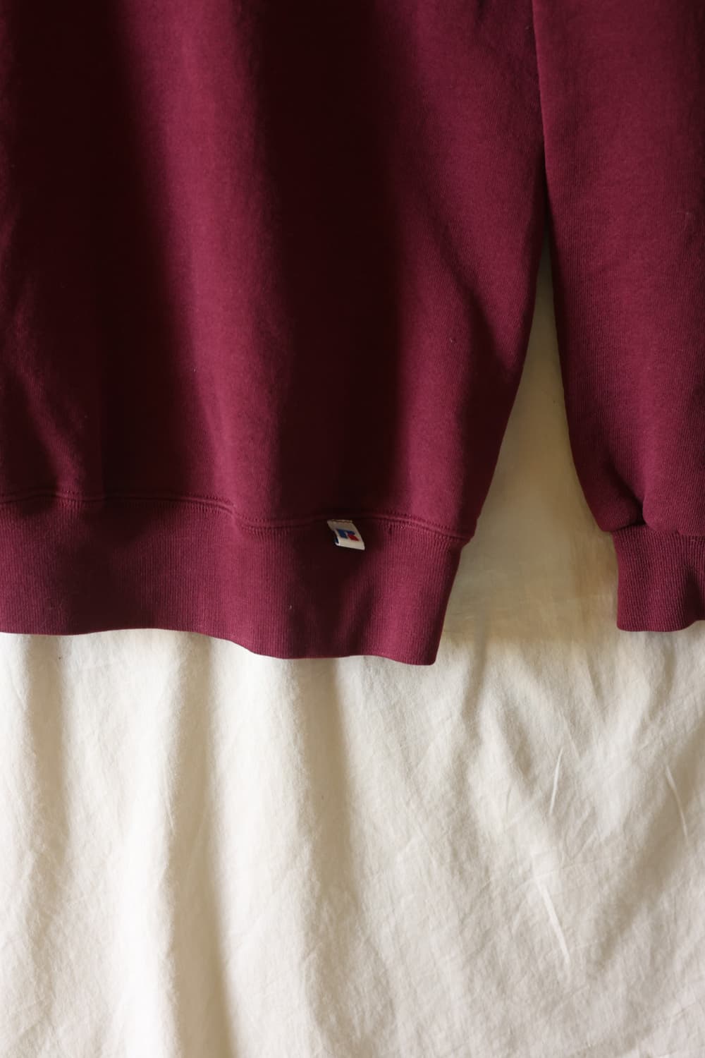 러셀 90s 맨투맨 스웻셔츠 버건디 XL 상품이미지3