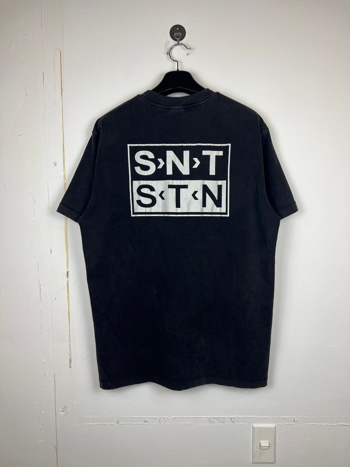 세인트 미카엘 블랙 로고 티셔츠 XL 상품이미지2