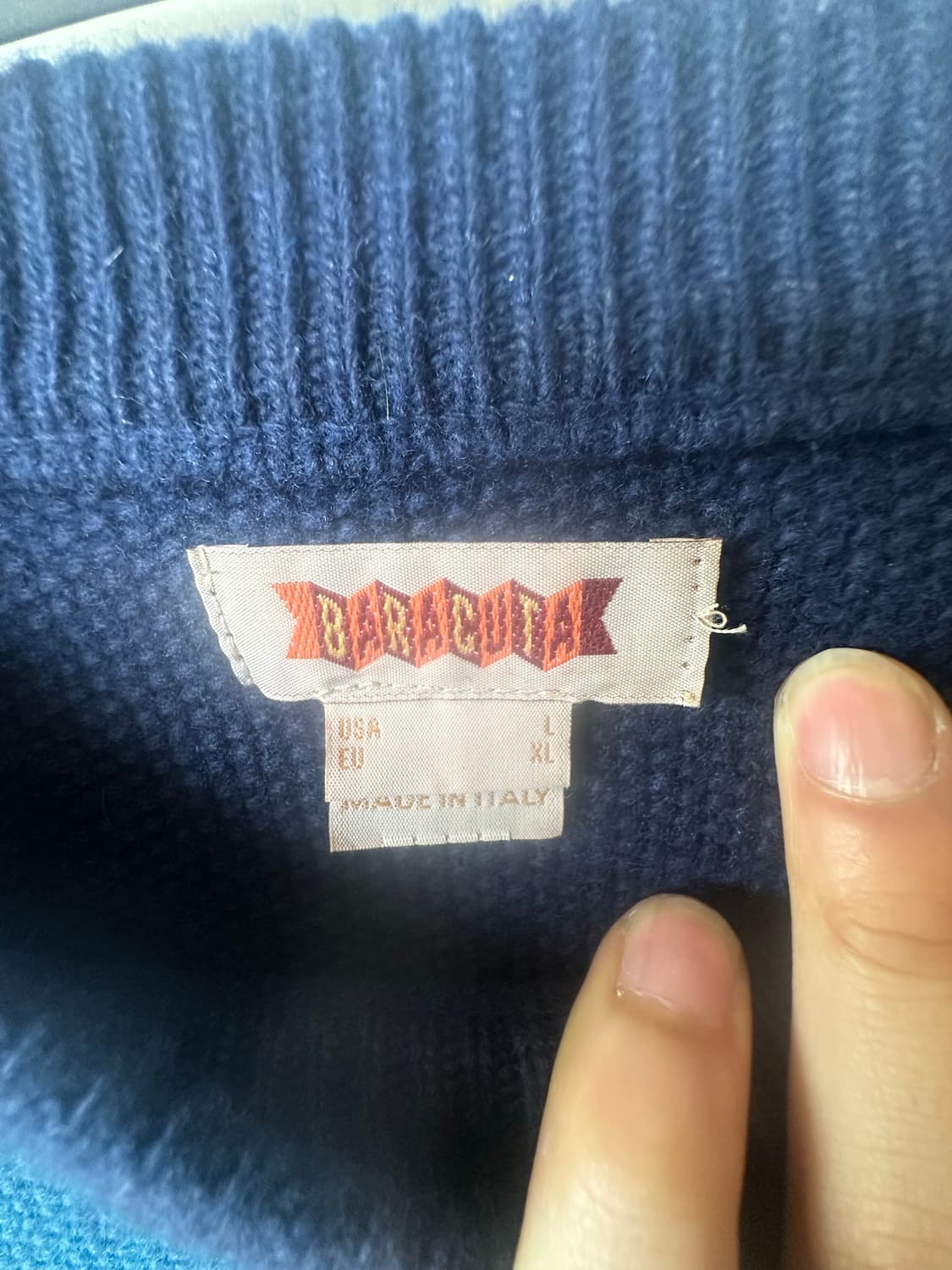 Baracuta 바라쿠타 스트라이프 니트 상품이미지3