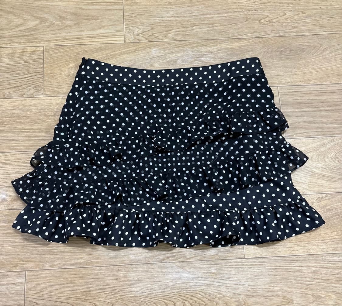 도트 프릴 스커트 상품이미지1