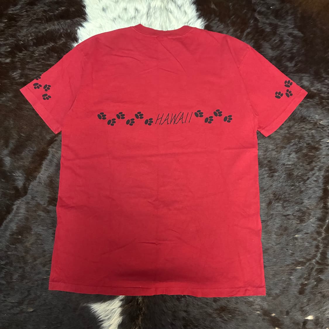 90‘s Crazy Shirts 양면 고양이 반팔티 상품이미지4