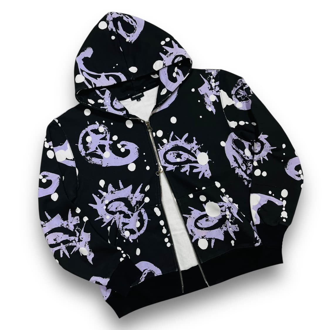 약스튜디오 반다나 투웨이 집업 후디 상품이미지1