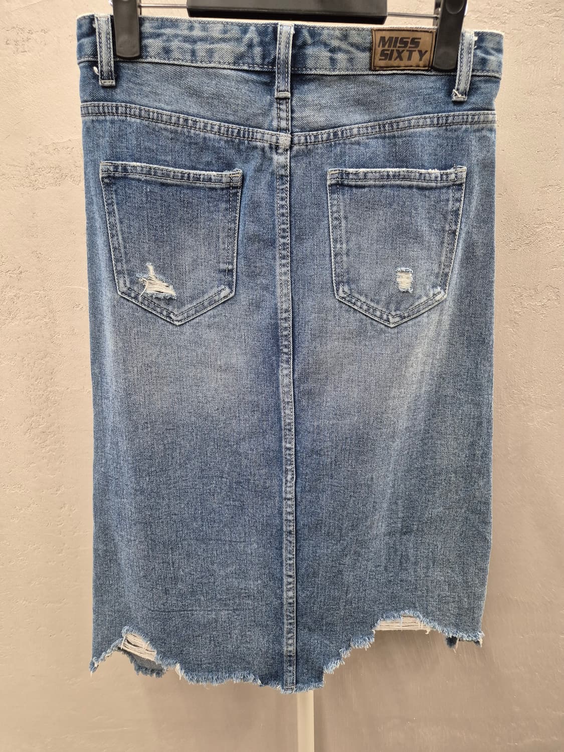 미스식스티 데님 롱 스커트 상품이미지3